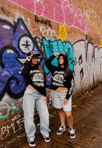 Black Honest Motion Trucker Hat