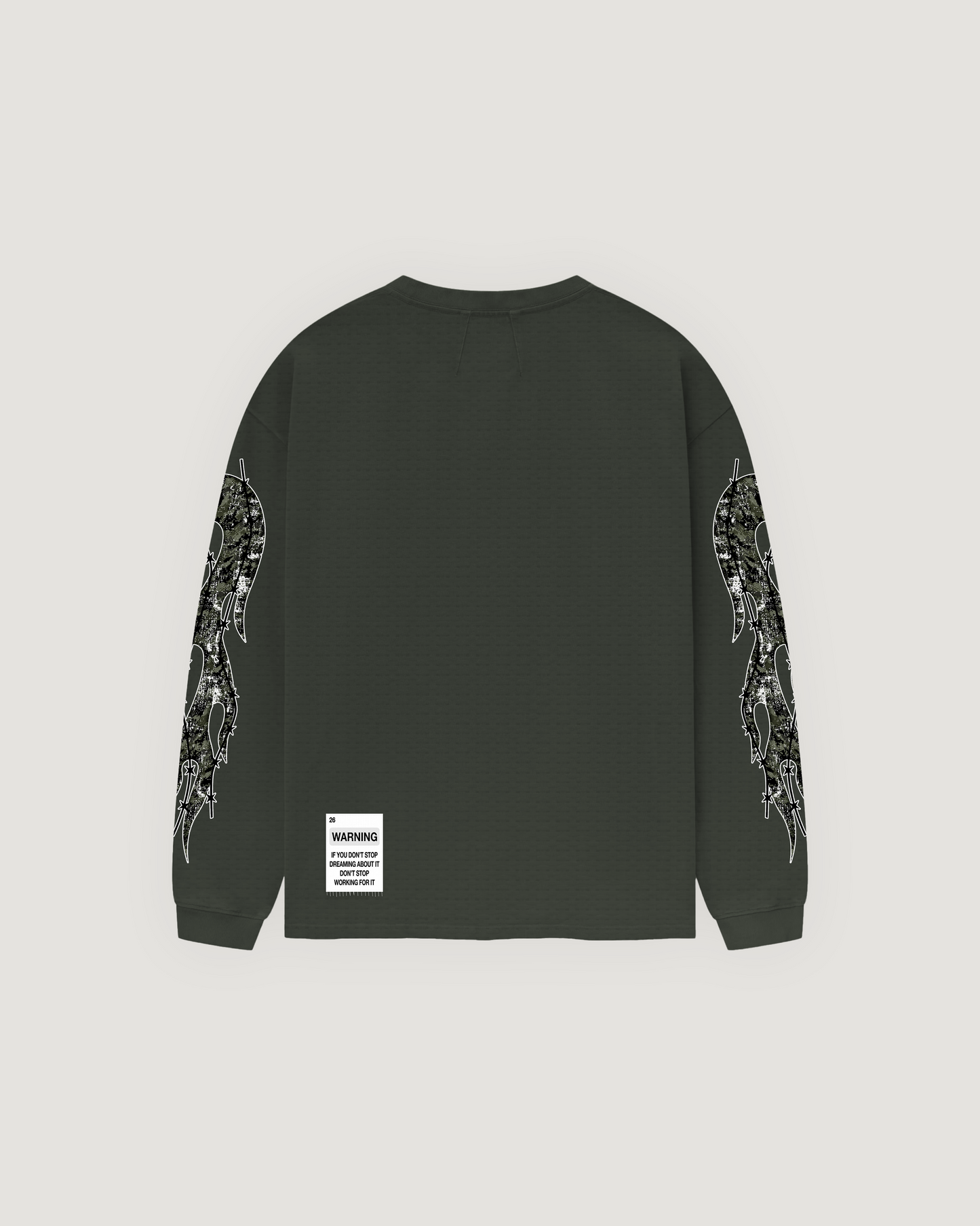 Green Maison De Verité Waffle Long Sleeve